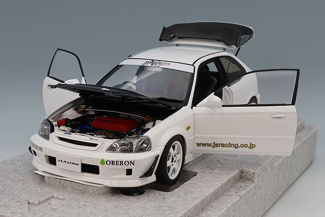 MOTORHELIX 1/18 ホンダ シビック タイプR (EK9) J's Racing Livery