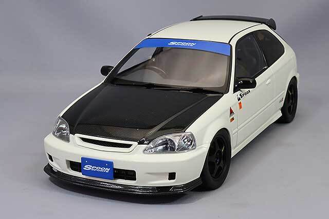 MOTORHELIX 1/18 ホンダ シビック タイプ R (EK9) Spoon チャンピオン 