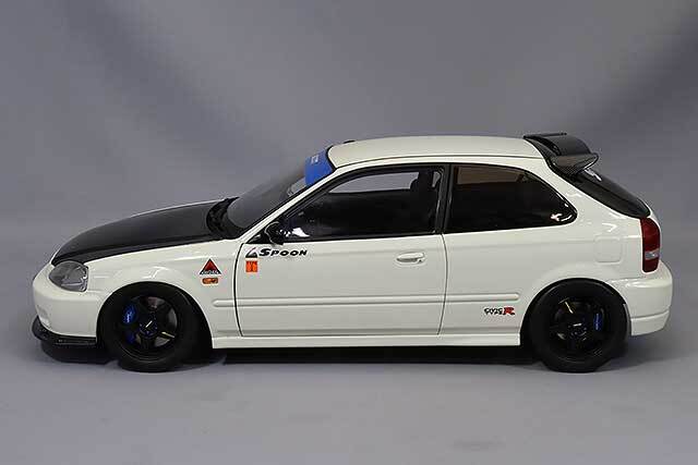 MOTORHELIX 1/18 ホンダ シビック タイプ R (EK9) Spoon チャンピオン 