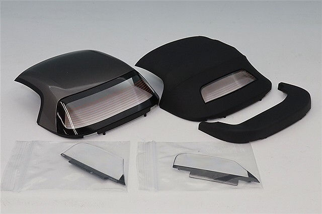 S2000 タイプS 純正フロントリップスポイラー ムーンロックメタリック 新品 MOTORHELIX 1/18 ホンダ S2000 タイプS 2007 ムーンロックメタリック