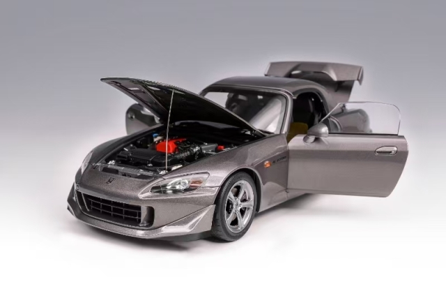 MOTORHELIX 1/18 ホンダ S2000 タイプS 2007 ムーンロックメタリック