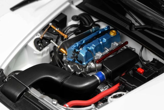 ☆予約品☆ MOTORHELIX 1/18 ホンダ S2000 J's Racing グランプリホワイト