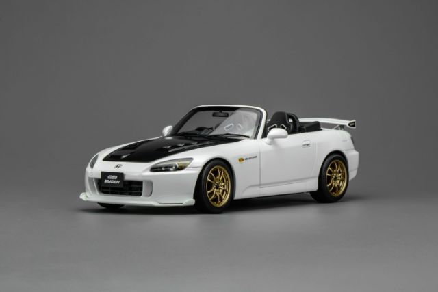 ☆予約品☆ MOTORHELIX 1/18 ホンダ S2000（AP2） 無限 プラチナム