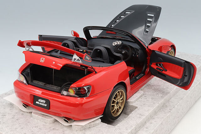 MOTORHELIX 1/18 ホンダ S2000 (AP2) 無限 ニューフォーミュラレッド
