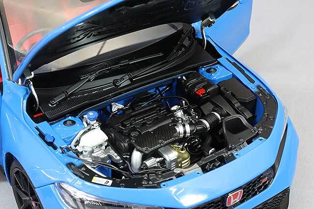 MOTORHELIX 1/18 ホンダ シビック タイプ R (FL5) レーシングブルーパール