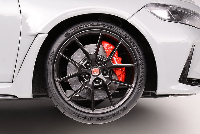 MOTORHELIX シビック タイプR FL5 1/18 ソニックグレーパール MotorHelix 1:18 Honda Civic Type-R (FL5) Sonic Grey Pearl – Model