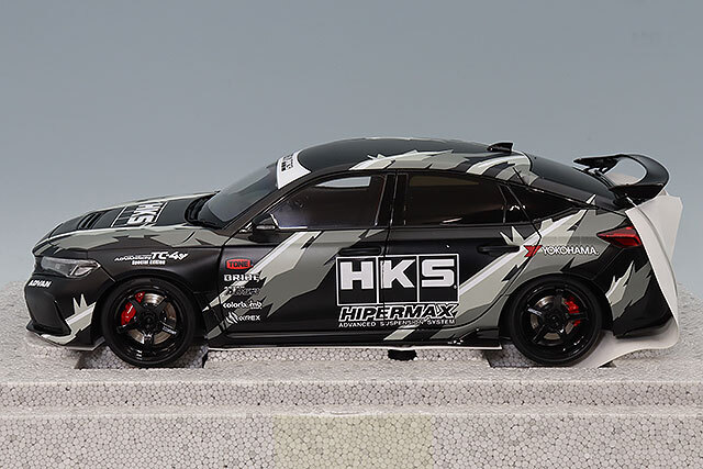 MOTORHELIX 1/18 ホンダ シビック タイプR(FL5)HKS リバリー マット