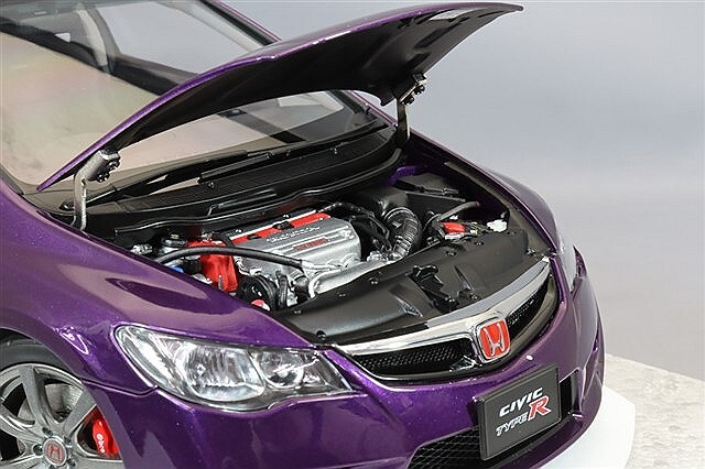 MOTORHELIX 1/18 ホンダ シビック タイプR (FD2) 2007 後期型