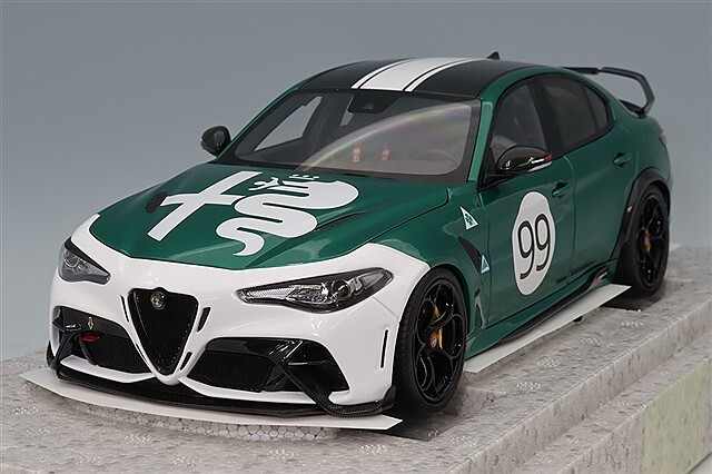 ☆予約品☆ MOTORHELIX 1/18 アルファロメオ ジュリア GTAm #99 ライブ