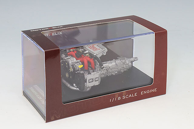 MOTOR HELIX 1/18スバルEJ20 エンジン完成品M90119 PREORDER* MotorHelix 1:18 Subaru STi EJ20 Engine Display