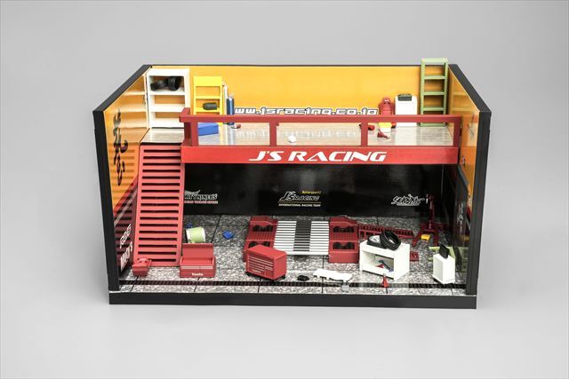 ☆予約品☆ MOTORHELIX 1/64 J's レーシング テーマガレージ