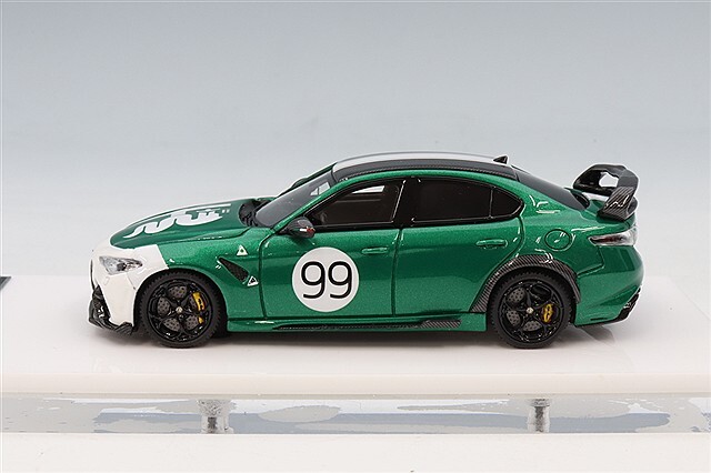 MOTORHELIX 1/64 アルファロメオ ジュリア GTAm ライブリーグリーン