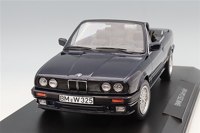MODELISSIMO特注】 ノレブ 1/18 BMW 325i E30 カブリオ 1991 ダーク
