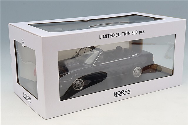 MODELISSIMO特注】 ノレブ 1/18 BMW 325i E30 カブリオ 1991 ダーク