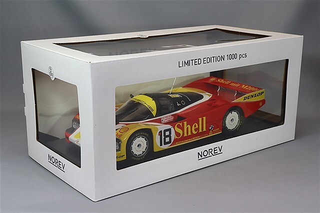 NOREV 1/18 ポルシェ 962C　#8 Amazon.com: NOREV 1/18 - P-ORSCHE 962 C Shell - Le Mans 1988