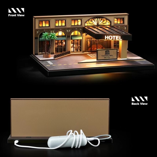 収蔵家 1/64 海外情景ジオラマ TRADITIONAL HOTEL