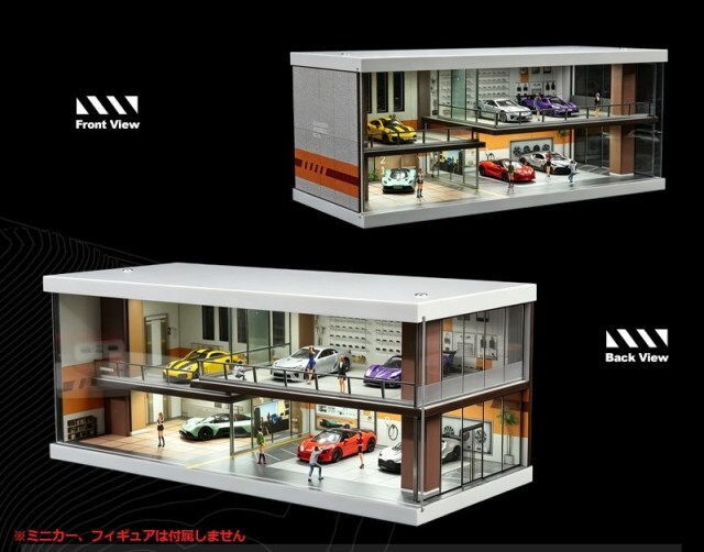 収蔵家 1/64 ディスプレイミニチュアシーン ASAKA GARAGE LOUNGE