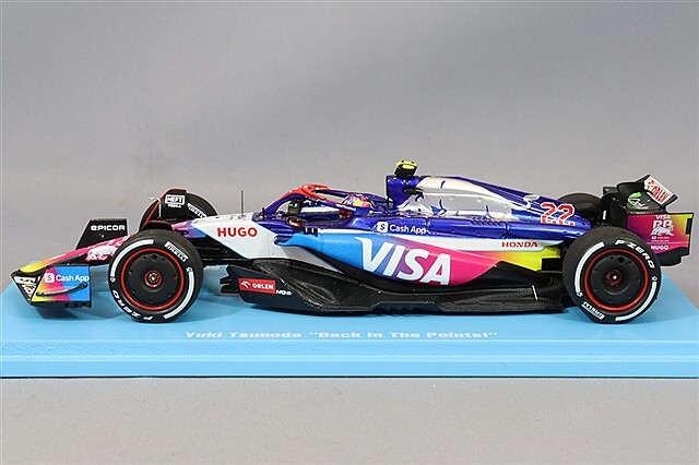 ☆ 【レーシングオン F1速報 特注】 スパーク 1/43 ビザ キャッシュ 