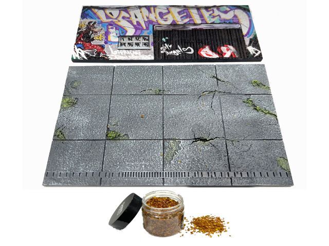 ☆予約品☆ アメリカンジオラマ 1/64 ストリートアート ジオラマ LA