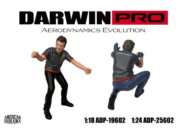 ☆予約品☆ アメリカンジオラマ 1/18 DarwinPro x Teckwrap フィギュア