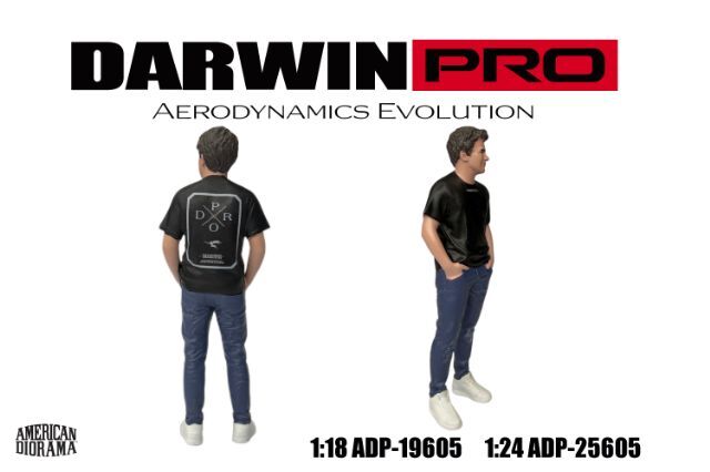 ☆予約品☆ アメリカンジオラマ 1/18 DarwinPro x Teckwrap フィギュア 5