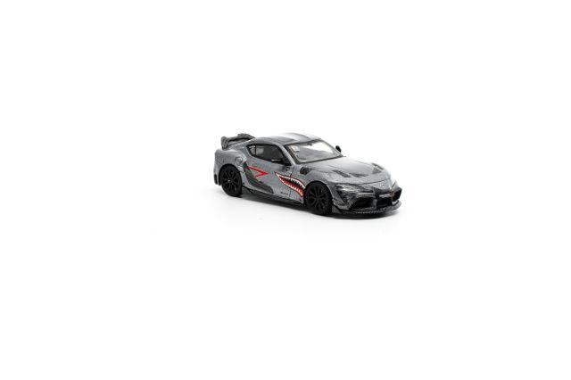 ☆予約品☆ WORKS Model 1/64 ダーウィンプロ スープラ カーボングレー