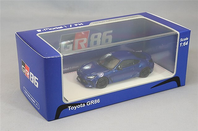 新品　トヨタ　GR86 1／64 パンデム　ミニカー　MFゴースト仕様ゼッケン 新品 トヨタ GR86 1／64 パンデム ミニカー MFゴースト仕様