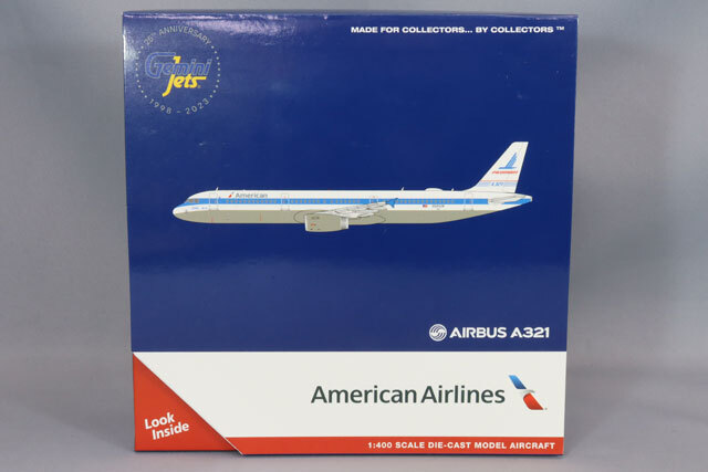 ジェミニジェッツ 1/400 エアバス A321-200 アメリカン航空 
