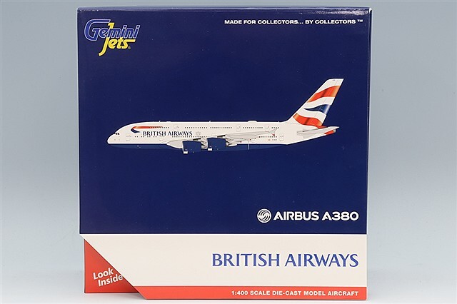 ジェミニジェッツ 1/400 エアバス A380 ブリティッシュ