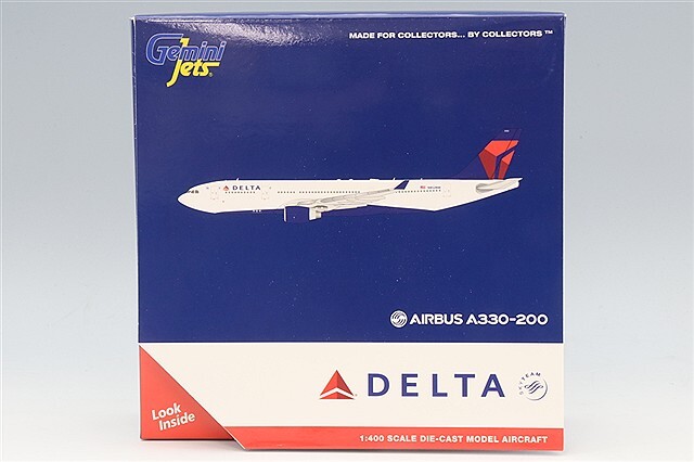 ジェミニジェッツ 1/400 エアバス A330-200 デルタ航空 N852NW
