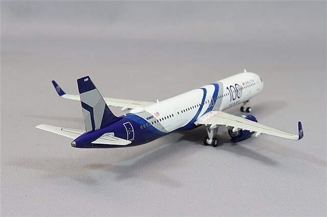 Gemini Jets 1/200 Delta Airbus A321NEO 100th Year Unboxing