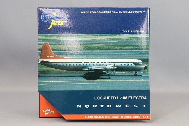 模型】HM Lockheed 差し上げ L-188 ノースウエスト航空 希少！ 