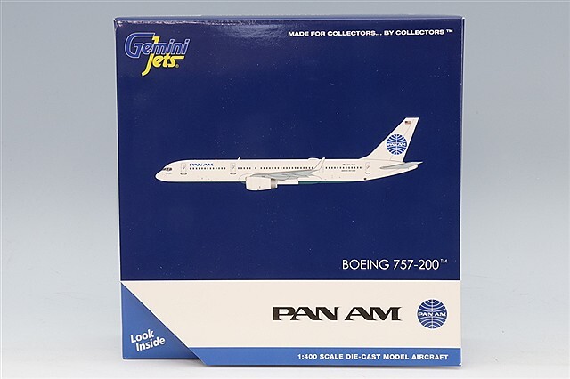 にんにん　フィジェットトイまとめ売り ジェミニジェッツ 1/400 ボーイング 757-200W パンアメリカン航空