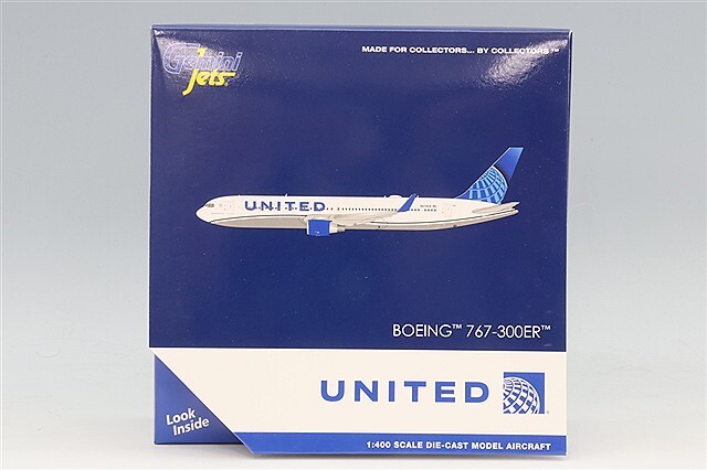 ジェミニジェッツ 1/400 ボーイング 767-300ER ユナイテッド航空 N670UA