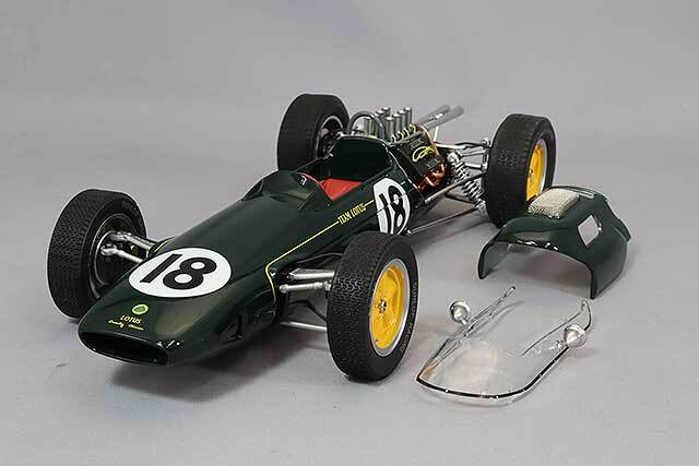 EXOTO 1/18 ロータス 25 1963 F1 フランスGP ウィナー #18 J.クラーク 