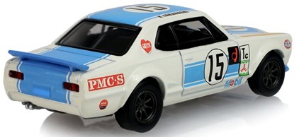 グリーンライト 1/64 1972 日産 スカイライン (50th Victory) カスタム