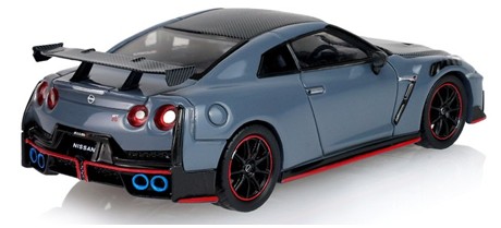 グリーンライト 1/64 2024 日産 GTR ニスモ ステルスグレイ (KCE)