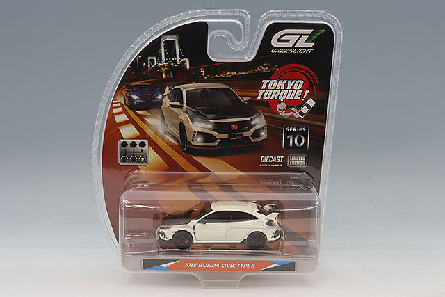 グリーンライト 1/64 2018 ホンダ シビック Type-R (FK8) カスタム