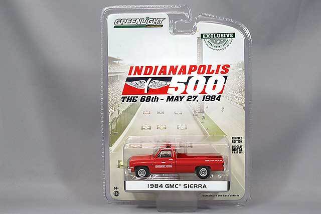 グリーンライト 1/64 1984 GMC シエラ 第68回 インディアナポリス500
