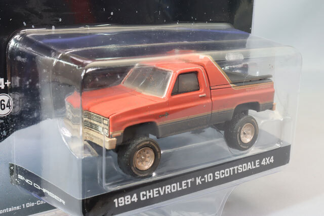 グリーンライト 1/64 1984 シボレー K-10 スコッツデール 4x4