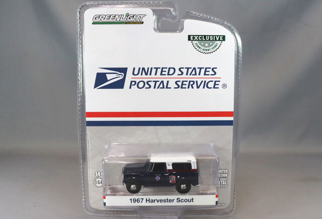 グリーンライト 1/64 1967 ハーヴェスター スカウト 右ハンドル United