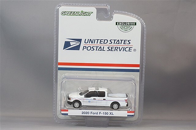 グリーンライト 1/64 2020 フォード F-150 XL アメリカ合衆国郵便公社
