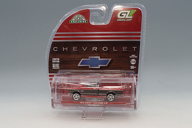 グリーンライト 1/64 1972 シェビー シャイアン C10 ショートベッド