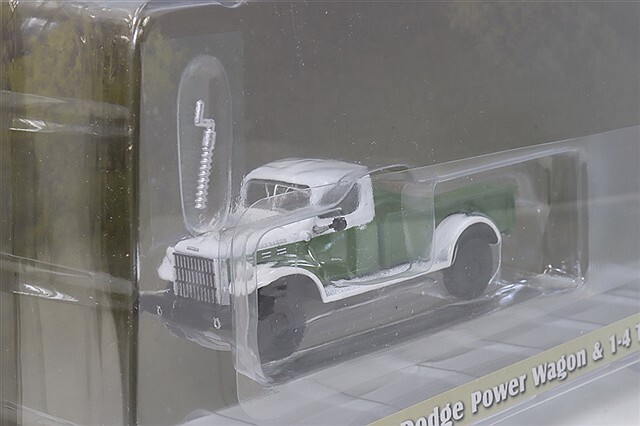 グリーンライト 1/64 1950 ダッジ パワーワゴン グリーン/ホワイト & 1