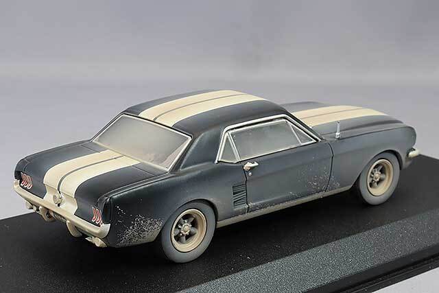 グリーンライト 1/43 1967 フォード マスタング クーペ マット