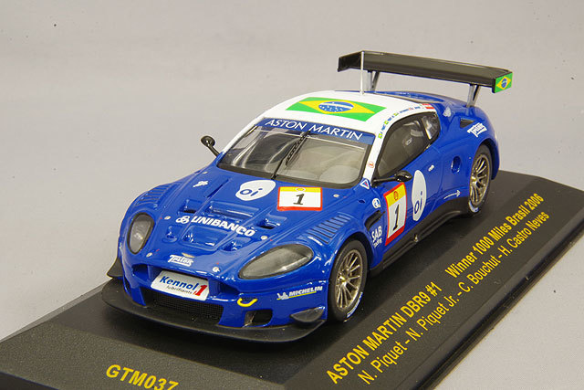 イクソ 1/43 アストンマーティン DBR9 2006 ブラジル インターラゴス
