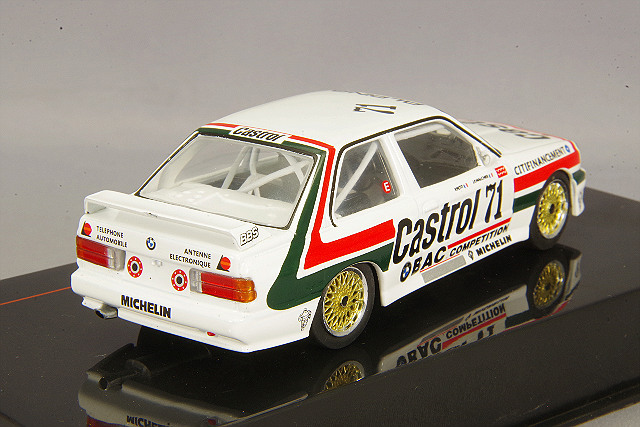 ixo/イクソ BMW E30 M3 1991年 ixo/イクソ BMW E30 M3 1992年DTM #19 A.Hahne (Nurburgring)