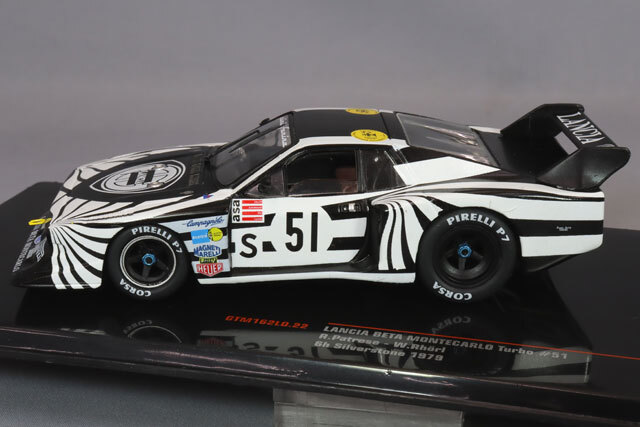 イクソ 1/43 ランチア ベータ モンテカルロ ターボ 1979 シルバー
