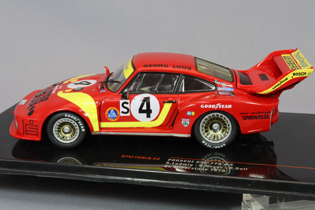 イクソ 1/43 ポルシェ 935/77A 1978 シルバーストーン6H #4 K.Ludwig