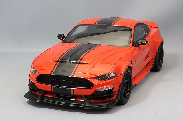 GTスピリット 1/18 シェルビー スーパースネーク クーペ オレンジ 